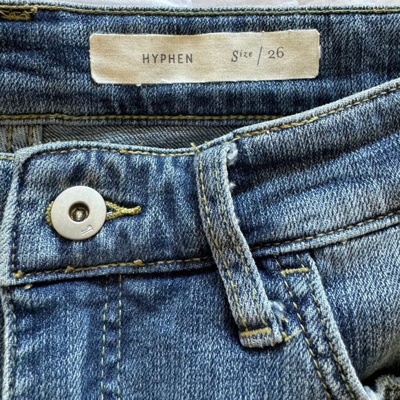 Anthropologie Pilco and the letterpress hyphen jeans - Picture 4 of 5